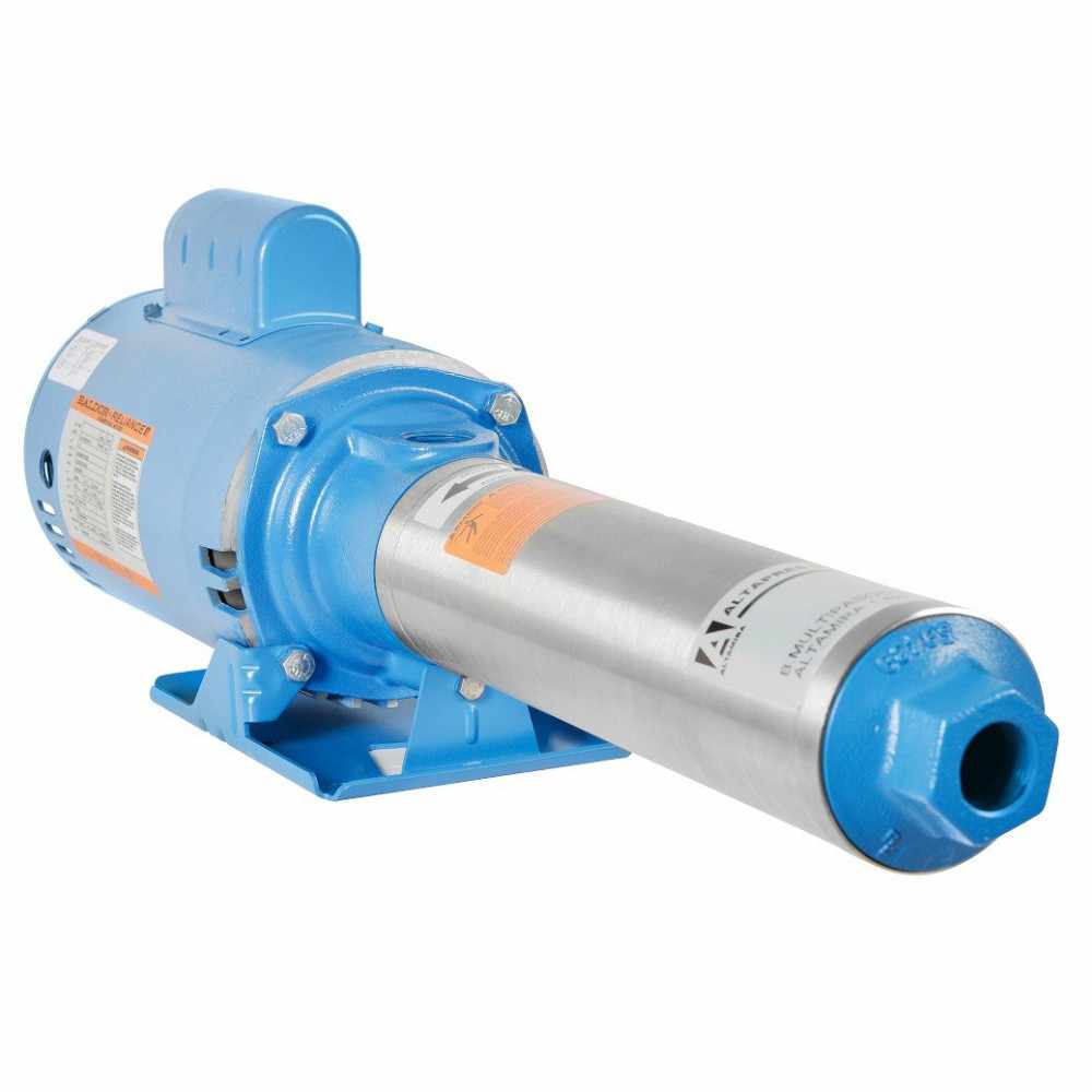 BOMBA MULTIETAPAS HORIZONTAL, 0.8 LPS, 15 ETAPAS, 1.5 HP, 3 F, 230/460 V