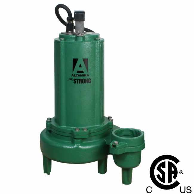 BOMBA SUMERGIBLE PARA EFLUENTES Y LODOS 2HP