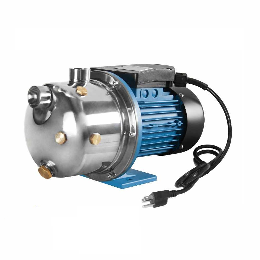 BOMBA TIPO JET CUERPO EN ACERO INOXIDABLE 1 HP 38 LPM