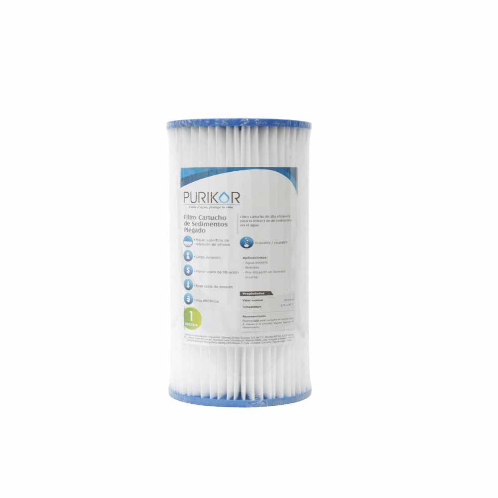 CARTUCHO PLEGABLE DE POLIPROPILENO DE 4.5
