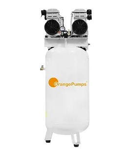 COMPRESOR LIBRE DE ACEITE SILENCIOSO 2 HP TANQUE 70 L
