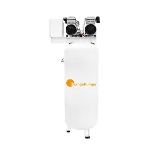 COMPRESOR LIBRE DE ACEITE SILENCIOSO 4 HP TANQUE 250 L